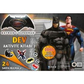 Batman ve Superman Dev Aktivite Kitabı 1 - kollektif