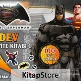 Batman ve Superman Dev Aktivite Kitabı 1 - kollektif