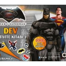 Batman ve Superman Dev Aktivite Kitabı 1 - kollektif