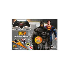 Batman ve Superman Dev Aktivite Kitabı 1 - kollektif