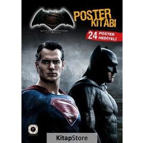Batman ve Süperman - Poster Kitabı - kollektif