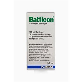 Batticon 30 ml Antiseptik Solüsyon