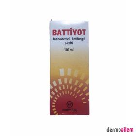 Battiyot 100 ml Antibakteriyel Antifungal Çözelti