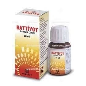 Battiyot 100 ml Antibakteriyel Antifungal Çözelti