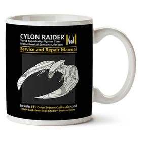 Battlestar Galactica Cylon Raider Baskılı Kupa