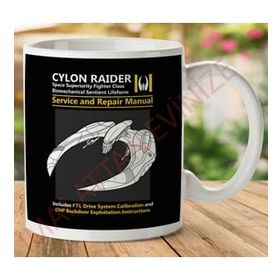Battlestar Galactica Cylon Raider Baskılı Kupa