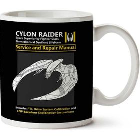Battlestar Galactica Cylon Raider Baskılı Kupa
