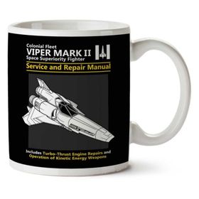 Battlestar Galactica Viper Baskılı Kupa