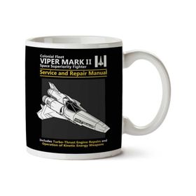 Battlestar Galactica Viper Baskılı Kupa