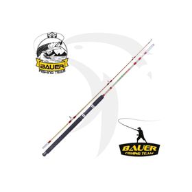 Bauer Crystal 100-200 gr 180 cm İki Parça Dolgu Şeffaf Spin Olta Kamışı