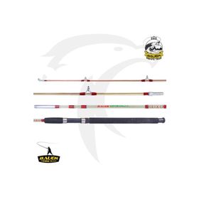 Bauer Crystal 100-200 gr 180 cm İki Parça Dolgu Şeffaf Spin Olta Kamışı
