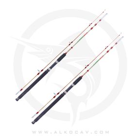 Bauer Crystal 240 cm İki Parça Dolgu Şeffaf Olta Kamışı