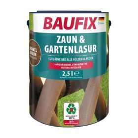 Baufix Zaun and Gartenlasur Tik 2.5 lt Su Bazlı Ahşap Koruyucu