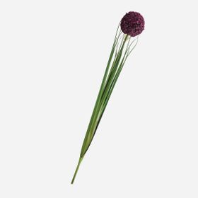 Bauhaus Mor Allium Yapay Çiçek