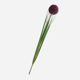 Bauhaus Mor Allium Yapay Çiçek