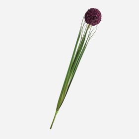 Bauhaus Mor Allium Yapay Çiçek