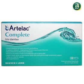 Bausch & Lomb Artelac Complete 30 Flakon 0.5 ml 4 Adet Göz Damlası