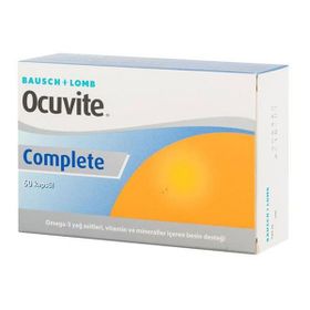 Bausch & Lomb Ocuvite Complete Omega 3 60 Kapsül
