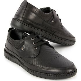 Bay Pablo F27 Lacivert - Bordo Hakiki Deri Erkek Ayakkabı
