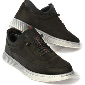 Bay Pablo F48 Siyah Deri Esnek Erkek Ayakkabı