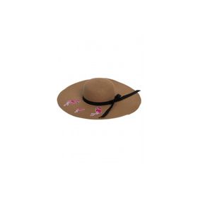 Bay Şapkacı 7046 Flamingo Hasır Kadın Şapka