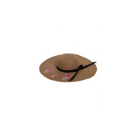 Bay Şapkacı 7046 Flamingo Hasır Kadın Şapka