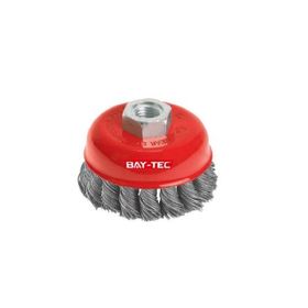 Bay-Tec 100 mm Burgulu Çanak Fırça