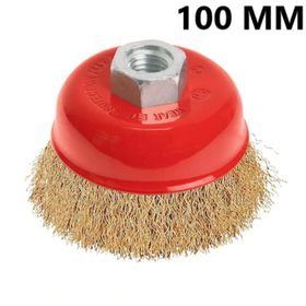 Bay-Tec 100 mm Saçaklı Çanak Fırça