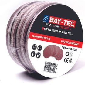 Bay-Tec 115 mm 180 Kum Cırtlı Zımpara