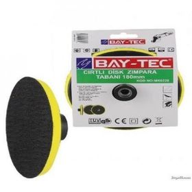 Bay-Tec 180 mm Cırtlı Disk Tabanı Zımpara