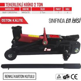 Bay-Tec 2 Ton Tekerlekli Kriko