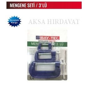 Bay-Tec 3'lü Mengene Seti