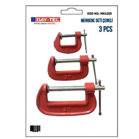 Bay-Tec 3'lü Mengene Seti