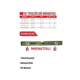 Bay-Tec 40 cm Gri Su Terazisi