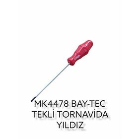 Bay-Tec 4x125 Yıldız Tekli Tornavida