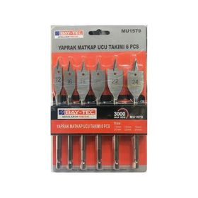 Bay-Tec 6 Parça Yaprak Matkap Ucu Takımı