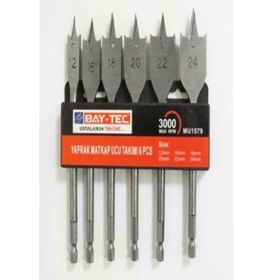 Bay-Tec 6 Parça Yaprak Matkap Ucu Takımı