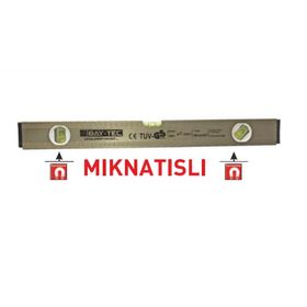 Bay-Tec 60 cm Gri Mıknatıslı Su Terazisi
