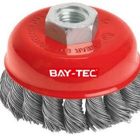 Bay-Tec 65 mm Burgulu Çanak Fırça