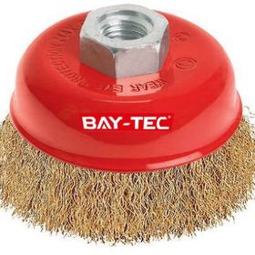 Bay-Tec 65 mm Saçaklı Çanak Fırça