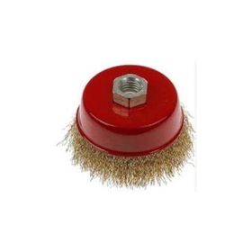 Bay-Tec 65 mm Saçaklı Çanak Tel Fırça