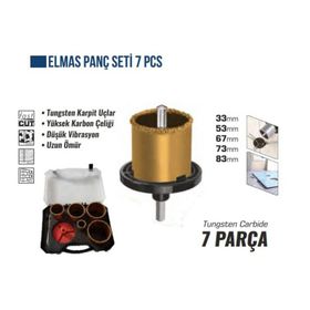 Bay-Tec 7 Parça Elmas Panç Seti