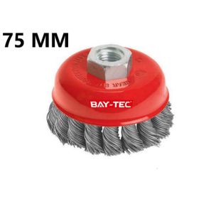Bay-Tec 75 mm Burgulu Çanak Fırça