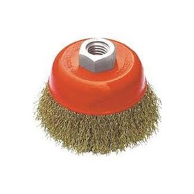 Bay-Tec 75 mm Saçaklı Çanak Tel Fırça