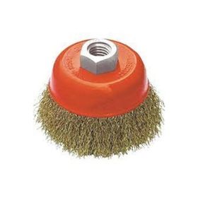 Bay-Tec 75 mm Saçaklı Çanak Tel Fırça