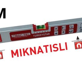 Bay-Tec 80 cm Turkeystar Su Terazisi Mıknatıslı
