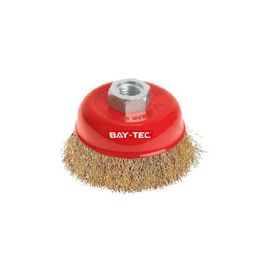Bay-Tec 85 mm Saçaklı Çanak Fırça