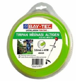 Bay-Tec Altıgen 3.5 mm 41 m Tırpan Misinası
