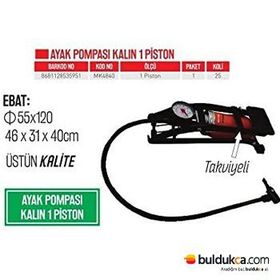 Bay-Tec Ayak Pompası Kalın 1 Piston MK4840