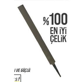 Bay-Tec Kalın Diş 6 mm Yassı Eğe